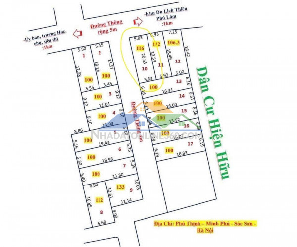 Đất đẹp - giá tốt - bán nhanh lô đất full thổ cư tại huyện sóc sơn, hà nội