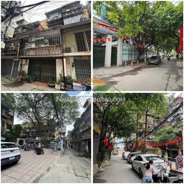 Cần bán căn hộ tập thể tầng 2 mặt phố nguyên hồng - ba...