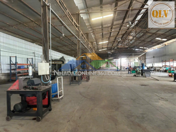 CHO THUÊ NHÀ XƯỞNG TẠI DĨ AN, BÌNH DƯƠNG – 2.196m²