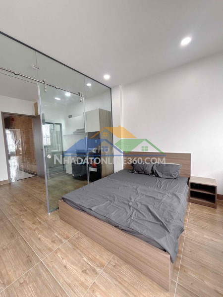 Căn hộ cao cấp 1 phòng ngủ full nội thất – giáp gò vấp – vào ở ngay