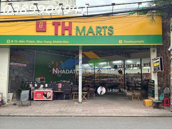 Cho thuê mặt bằng 18 tô hiến thành, diện tích 320m2 ngang 10m. giá thuê rẻ chỉ 120 triệu