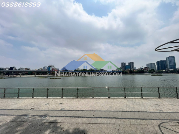Đất vàng mặt hồ mai anh tuấn - đống đa - 130m² - mặt tiền 8m - view hồ - xây building khách sạn đẳng cấp