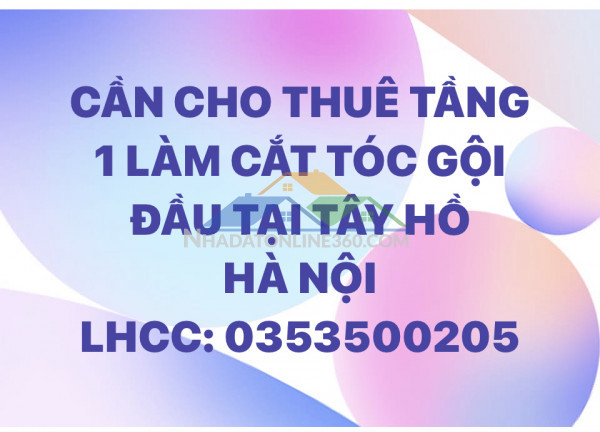 Cho thuê nhà tầng 1,2,3 ngõ 62 đường đặng văn ngữ - phường kim liên - đống đa