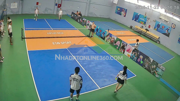 Sang nhượng gấp cụm thể thao (6 sân cầu lông & 2 pickleball) -...
