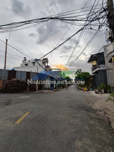 Bán đất full thổ cư 5x23m giá 3,75 tỷ đường 6m nhựa thông đông thạnh 7