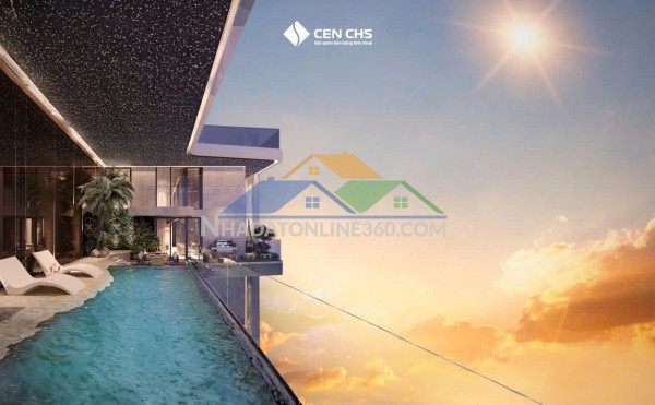 Bán dinh thự trên không view sông hồng- 500m hơn 40 tỷ