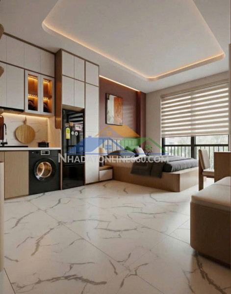 Chdv 7 tầng mới 1 trục nguyễn oanh ngang 7.5m 112m2 20pn tn 135tr sát chợ nhỉnh 24 tỷ.
