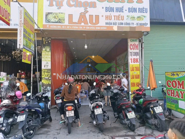 Sang nhượng quán cơm chay tự chọn tại vĩnh tân, tp tân uyên,...