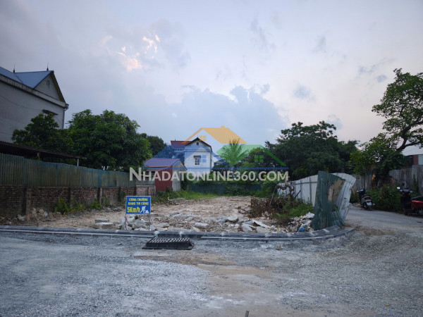 Bán đất 352m2 - lô góc ngã 4 (3 mặt tiền) tại nguyên khê - đông anh - hà nội