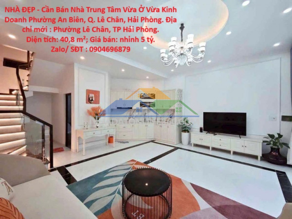 Nhà đẹp - cần bán nhà trung tâm vừa ở vừa kinh doanh phường...