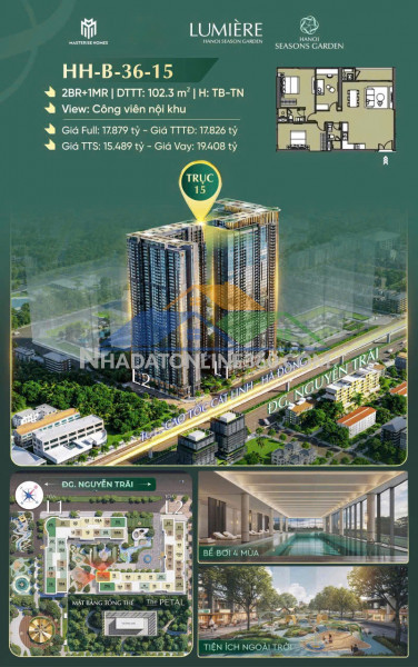 Không phải căn rẻ nhất, nhưng là căn được nhiều khách quan...