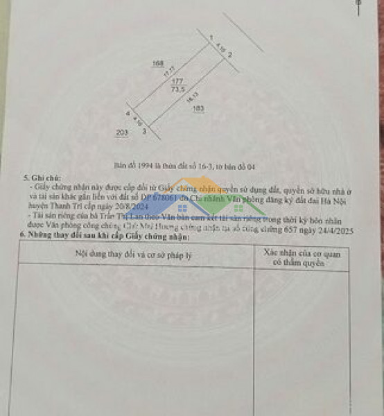 Chính chủ bán nhà đất giá rẻ nhất tại thôn thọ am, xã liên minh, thanh trì, hà nội