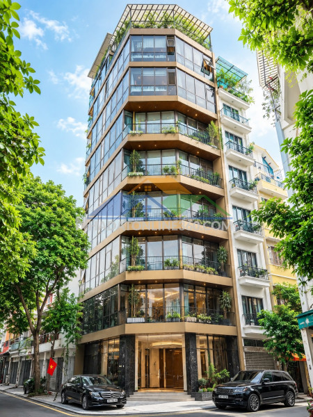 Nổi bật, bán tòa building võ chí công, lô góc ô tô tránh, 9 tầng, “kinh doanh đa năng”, chỉ 45 tỷ