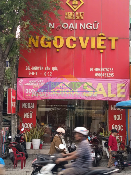 Cho thuê nhà mặt tiền nguyễn văn quá – vị trí đẹp, phù hợp trung tâm  anh ngữ, văn phòng, trung tâm đào tạo