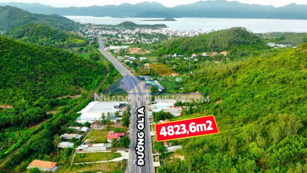 Mặt tiền ql1a lương sơn tp. nha trang. đất thổ cư ngang 40m có 400m2 thổ cư.!