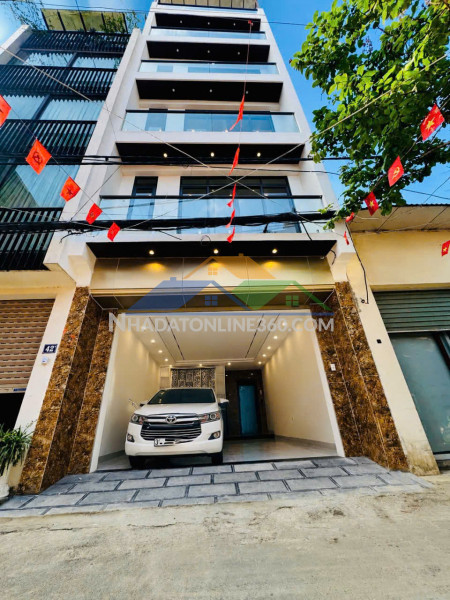 Bán nhà bát khối 55m2, 6 tầng mới thang máy, ngõ thông ô tô tránh- 13.8 tỷ