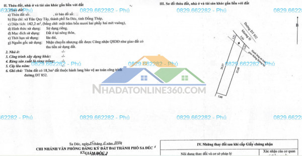 Bán nhà đất 989m2- mặt tiền kinh doanh- gần công viên sa đéc