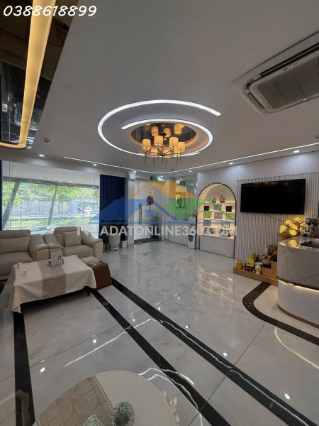 Tòa văn phòng mặt phố quan hoa dt 150m² - mt 7m - 9 tầng thang máy - kinh doanh sầm uất