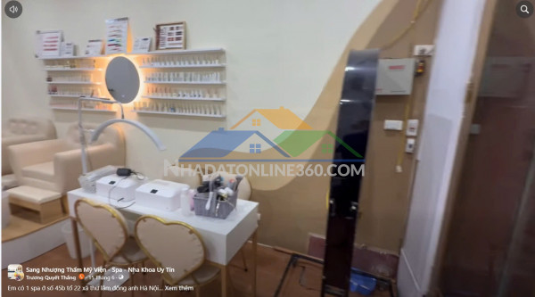 Em sang lại tiệm nail - gội - dưỡng sinh ở khu quy hoạch nguyễn...