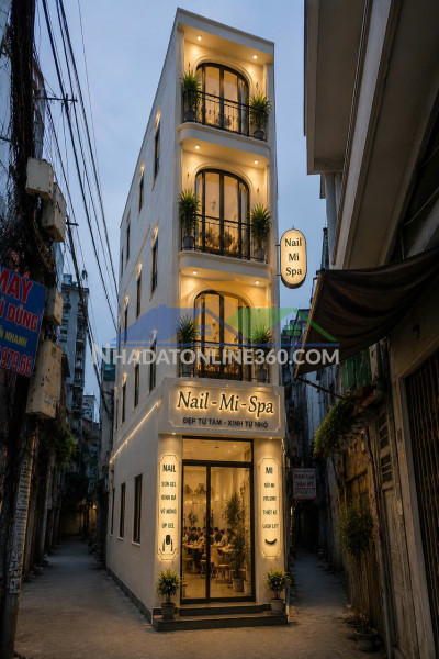 Nhà hồ sen 3 bước chân ra mặt đường, kinh doanh nail,mi,spa ô cê đây ce ơi