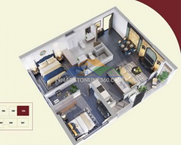 ► căn góc đẹp – đang có dòng tiền – giá tốt tại vinhomes smart city