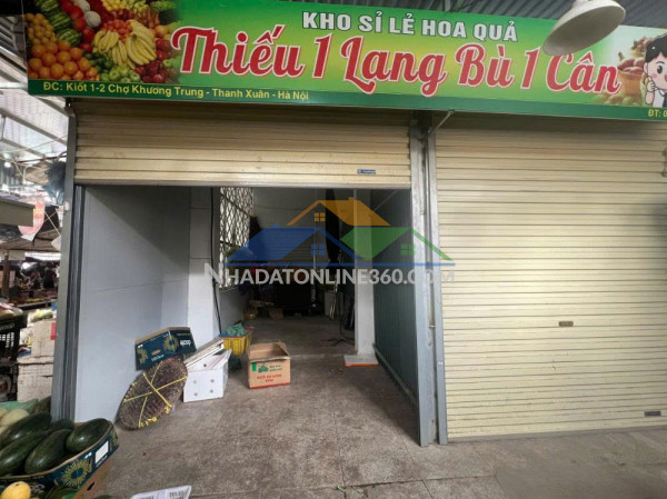 Chính chủ cho thuê quầy tại chợ khương đình - phường khương...