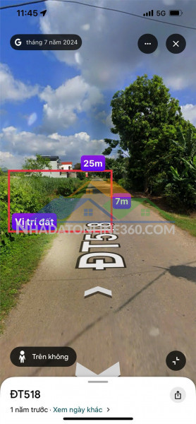 Đầu tư sinh lời – chính chủ cần bán lô đất tỉnh lộ 518, xã cẩm tâm, huyện cẩm thuỷ , tỉnh thanh hoá.