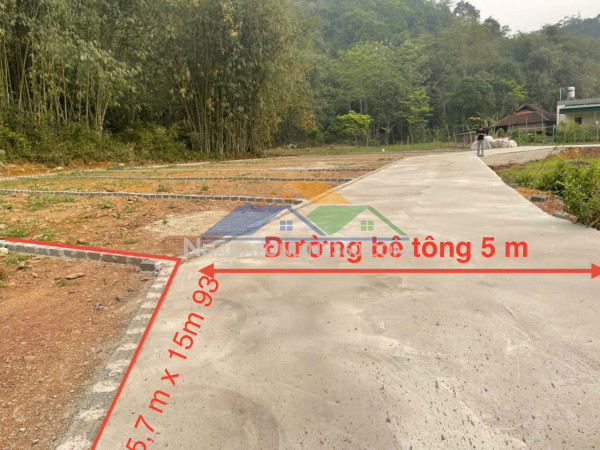 Giá chưa đến 100 triệu - sở hữu ngay lô đất đẹp gần hồ điều hòa đa phúc - cạnh đường nhựa liên xã
