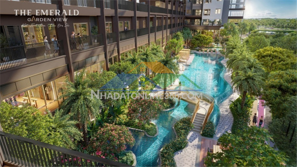 The emerald garden view là dự án sống xanh, lành mạnh chỉ 35tr/m2...