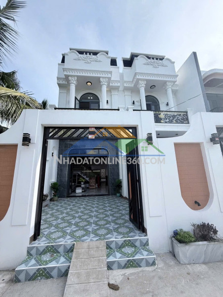 Mẫu nhà tân cổ điển 4m x 27m – không gian sống rộng rãi,...