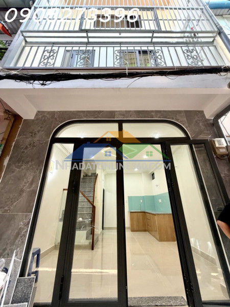 Hẻm thông dtsd 64 m2 (5x4) - 4 tầng đúc- 3pn - 4wc. p15 bình thạnh. 4.x tỷ.