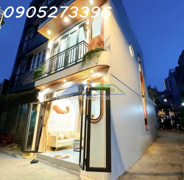 Lên sóng căn góc 2 tầng - chợ bà chiểu - 21m² – full nt - chỉ...
