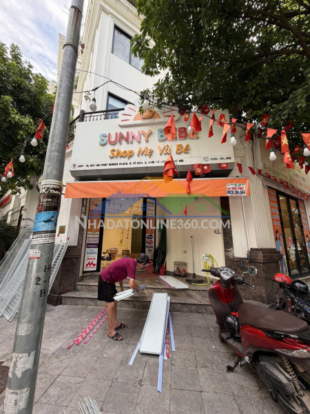 Cho thuê mặt bằng kinh doanh – căn góc đẹp tại roman plaza, tố...