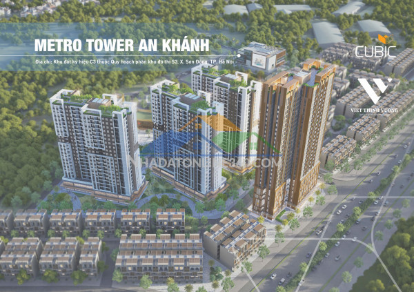 Mở bán chính thức tòa thương mại dự án metro tower an khánh - vị trí đẹp nhất, tiện ích đỉnh cao