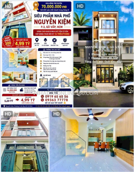 Nhà đẹp – giá tốt – cần bán nhà tại đường nguyễn kiệm, phường 3, quận gò vấp, tp.hcm