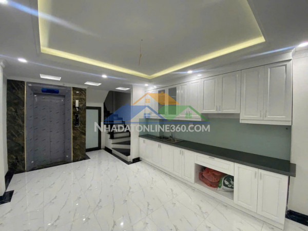 ????️ nhà mặt ngõ phúc lợi 50m² – 6 tầng – thang máy – full nội thất