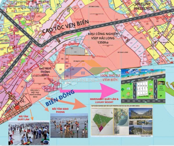 Bán gấp giá rẻ đất mặt biển phân lô fo hải xuân 100m, mặt tiền 5m, nhỉnh 1 tỷ, hải hậu, nam định.