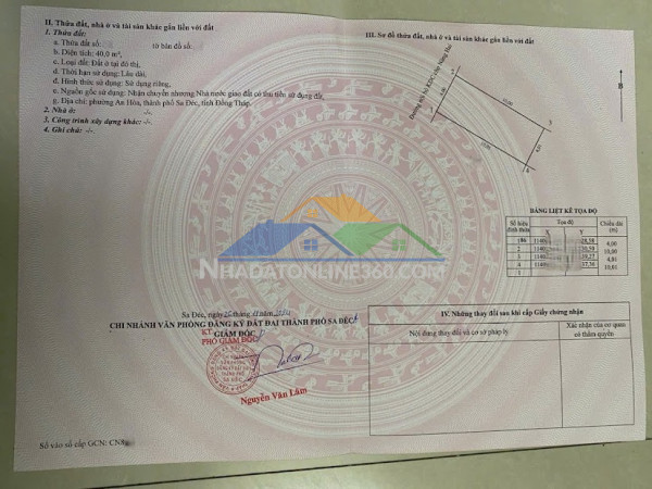Bán nhà mặt tiền chợ nàng hai sa đéc. sổ hồng, 40m2, chỉ 1.65 tỷ. cơ hội kinh doanh!