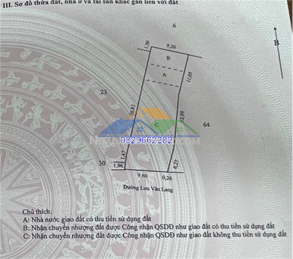 Đất thổ cư 143m2 đường ngã am, an hòa, sa đéc. sổ hồng, hướng đông bắc, giá 1.7 tỷ.