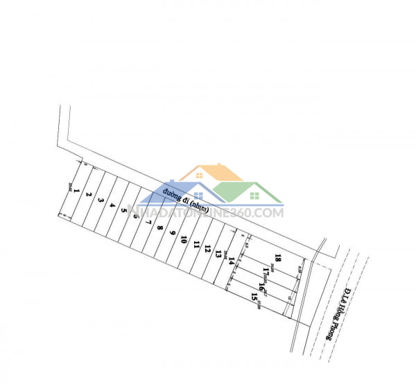 Cần bán đất cao thắng qh full xây dựng diện tích 305mqh đương 10 m