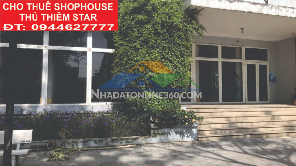 Chính chủ cho thuê shophouse thủ thiêm star - 3 mặt tiền bình...