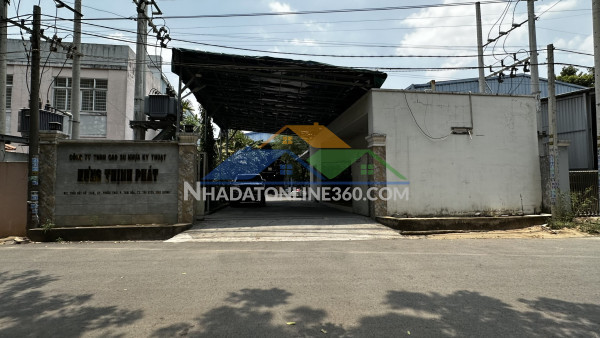Bán kho, nhà xưởng tại đt 747b, p. tân khánh, hcm (p. thái hòa, tp....