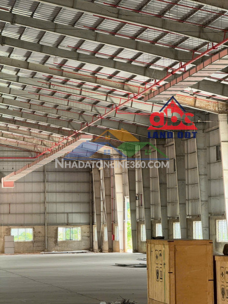 Xưởng sản xuất phù hợp nhiều ngành nghề, tiếp nhận linh hoạt, kết cấu kiên cố, giao xưởng liền