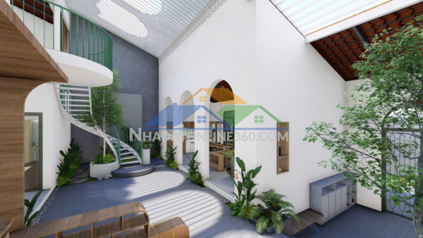 Cho thuê nhà vườn độc đáo – đối diện công viên phần mềm...