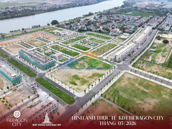 Heragon city –  đất nội khu tp. sang tên sổ ngay
