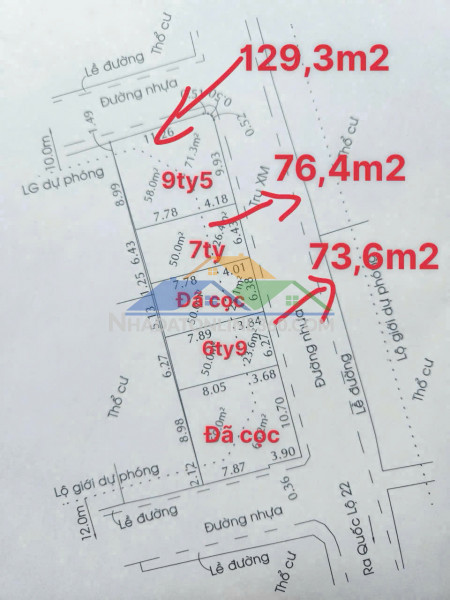 Bán đất mặt tiền quán tre, p. trung mỹ tây, quận 12 – đối...