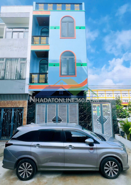Nhà phố mới, đẹp tam bình - 75m2 - ngang 6,7m - 4 tầng – nhỉnh 5t - đường 6m - ôtô đậu trước nhà
