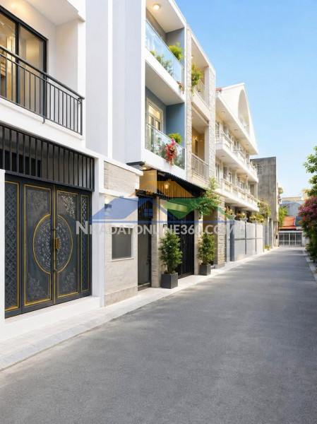 Siêu phẩm trường chinh – hxh thông – sát mặt tiền – 107m² nở hậu – 3 tầng 6pn chỉ 10.x