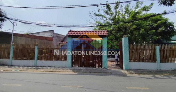 Bán nhà vườn 13x24m mặt tiền đường xuân thới thượng 24,
