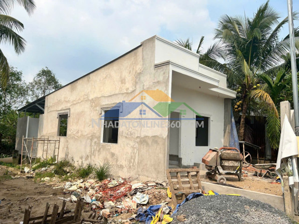 Chính chủ bán đất thổ cư view sông kèm nhà mới xây (hoàn thiện 70%) - xã nhơn ái, tp. cần thơ